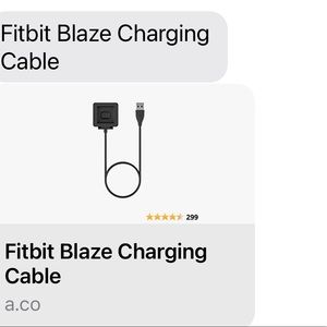 Fitbit blaze watch charger